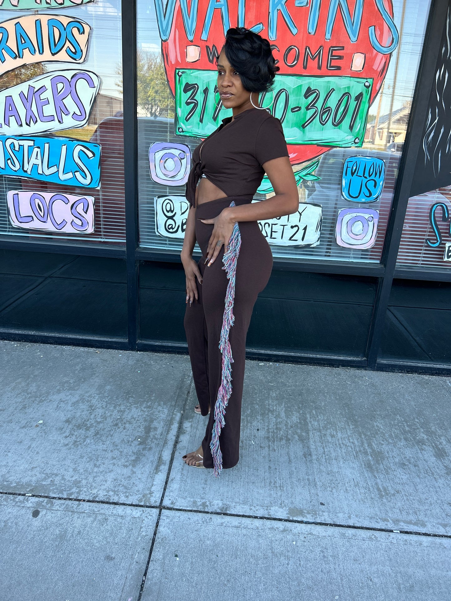 Ebony jumpsuit