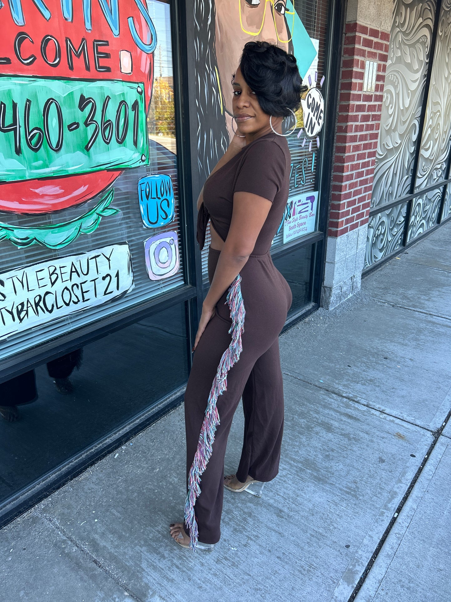 Ebony jumpsuit